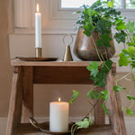 Forged Plate Candle Holder Small