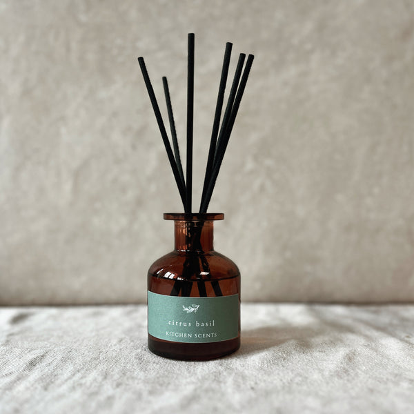 Citrus Basil Reed Diffuser – Kitchen Scents